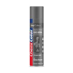 TINTA SPRAY GERAL CINZA ESCURO 400ML CHEMICOLOR - Ref.068.0196