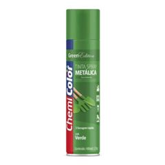 Tinta Spray Metálica Verde 400ml Chemicolor - Ref.068.0101