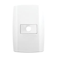 Placa 4x2 Passa Fio Branca Slim Ilumi - Ref.8053