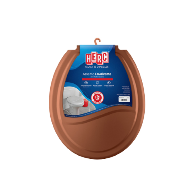 Assento Sanitário Envolvente Ocre Herc - Ref.391