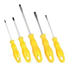 Jogo De Chave Fenda / Philips 5 Peças Brasfort - Ref.8027