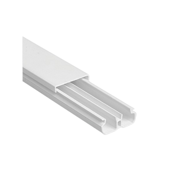 Canaleta Com Divisória Com Fita Dupla Face 20x10x2000mm Ilumi - Ref.62091 DF