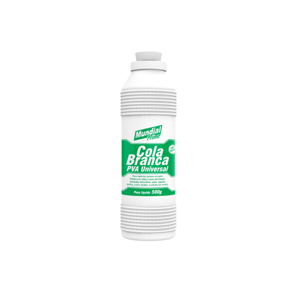 Cola Branca 500g Mundial Prime - Ref.LI05000004
