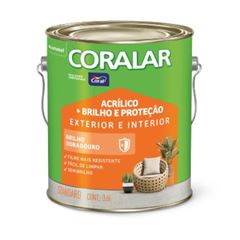 Tinta Semi Brilho Brilho&Proteção 3,6L Branco Coral - Ref.5202138