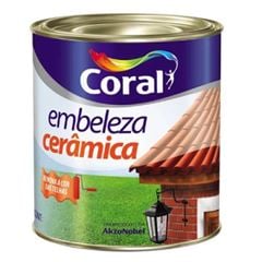 Tinta Brilhante Embeleza Cerâmica 0,9L Coral - Ref.5202662