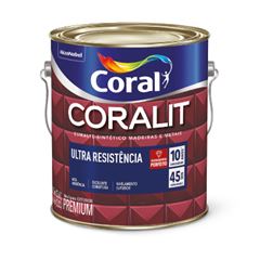 ESMALTE ACETINADO CORALIT ULTRA 3,6L BRANCO CORAL - Ref.5202767