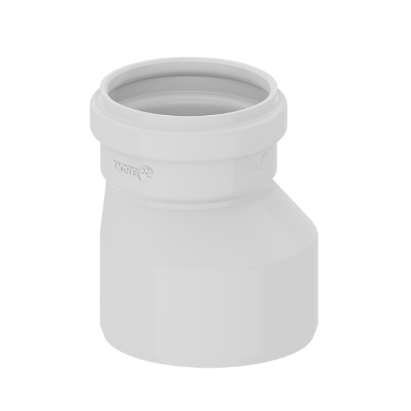 Reducao Excentrica Esgoto 75x50mm Tigre - Ref.26357292