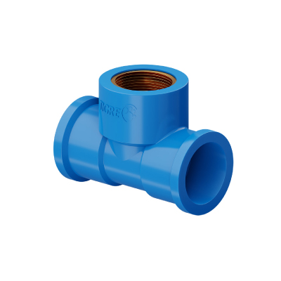 Te 90 Soldável Bucha Latão 20mmx1/2” Tigre - Ref.35288350