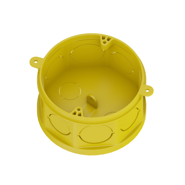 Caixa Luz Plastica 4x4 Octogonal Ajustavel Laje Tigre - Ref.33043716