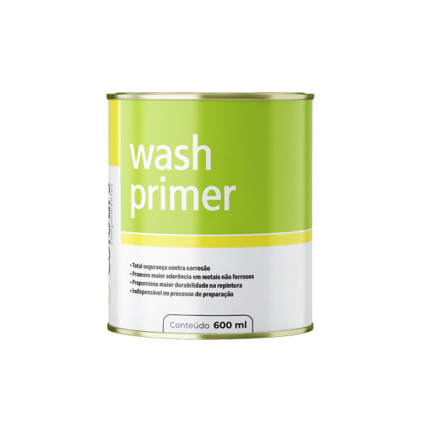 Wash Primer S/Catalisador 600ml Maxi Rubber - Ref.3MA001