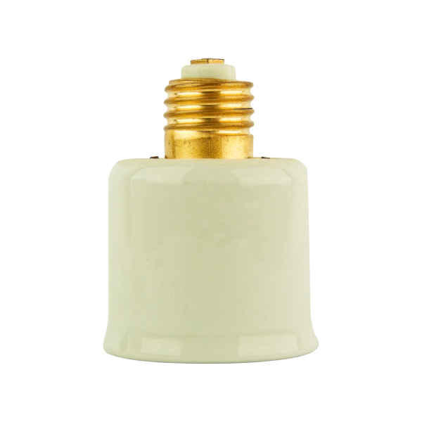 Bocal Adaptador Porcelana E-27 P/ E-40 Foxlux - Ref.40.04