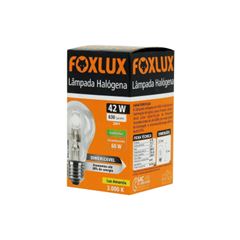 LAMPADA HALOGENA CLASSICA 42W 220V FOXLUX