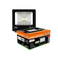 REFLETOR LED 20W 6500K PRETO BIVOLT FOXLUX