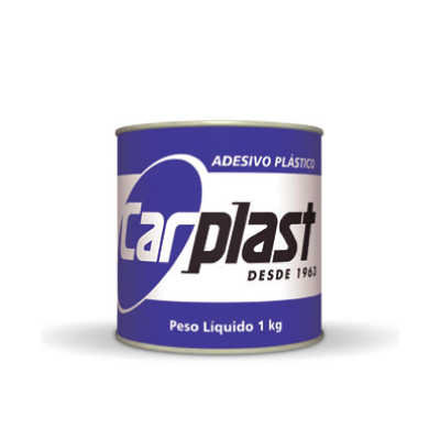 Cola / Massa Plástica Cinza Carplast 1kg  Maxi Rubber - Ref.CA115