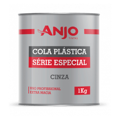 Cola / Massa Plástica Cinza 1kg Anjo - Ref.001311-35