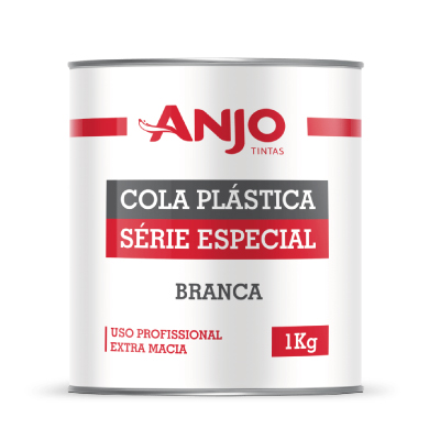 Cola / Massa Plástica Branca 1kg Anjo - Ref.031835-34
