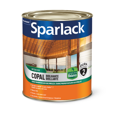 Verniz Copal Balance Brilhante 0,9l Sparlack - Ref.5280590