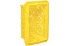 CAIXA LUZ PLÁSTICA 4X2 AMARELA LEGRAND - Ref.689034