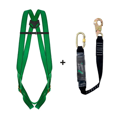 Cinto De Segurança Tipo Paraquedista C/Talabarte Carbografite - Ref.10641510