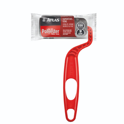 Rolo Espuma Cinza Cabo Plast 9cm Atlas - Ref.AT607/9