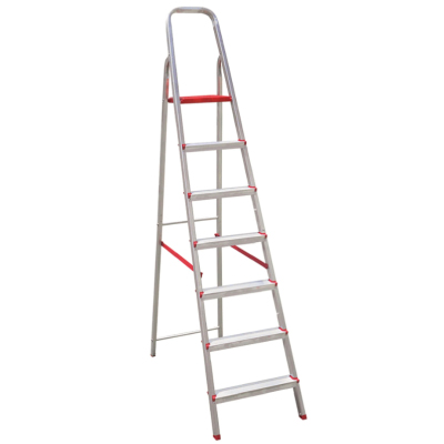 Escada Aluminio Domestica 7 Degraus Botafogo - Ref.ESC0066