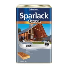 VERNIZ CETOL STAIN ACETINADO NATURAL 18L SPARLACK 