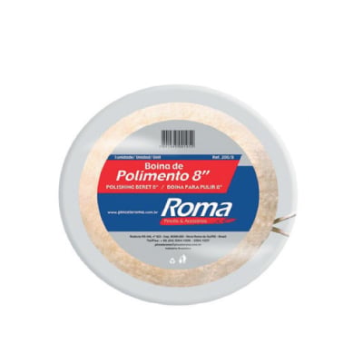 Boina De Polimento 8” 203mm Roma - Ref.200 8