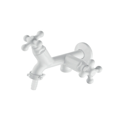 Torneira Tanque / Máquina Marujá Branca Viqua - Ref.1130982