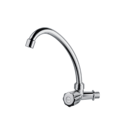 TORNEIRA COZINHA PAREDE BICA ALTA MARBELLA CROMADA HERC - Ref.3924