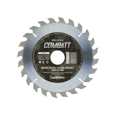 Disco De Serra Circular Widea Combatt 7.1/4x16/20mmx24d Bomcorte - Ref.1492249