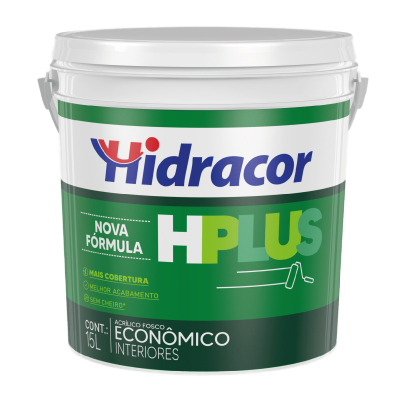 Tinta Fosco Hplus 15l Areia Hidracor - Ref.605301561