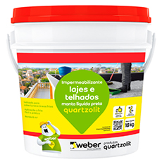 Manta Liquida Preto 18kg Quartzolit - Ref.30945.02.34.056