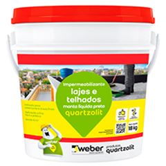 IMPERM MANTA LIQ PRETO 18KG QUARTZOLIT - Ref.30945.02.34.056