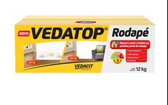 ARGAMASSA IMPERMEÁVEL VEDATOP RODAPE 12KG VEDACIT - Ref.112565