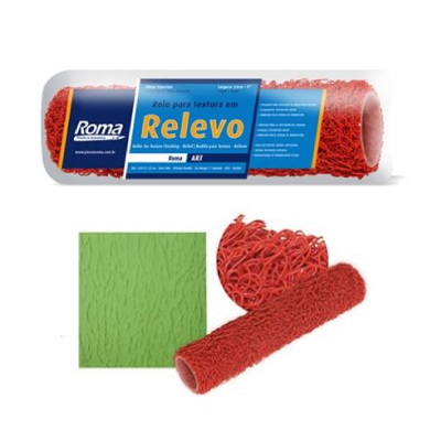 Rolo P/Textura Relevo 23cm Roma - Ref.433 23
