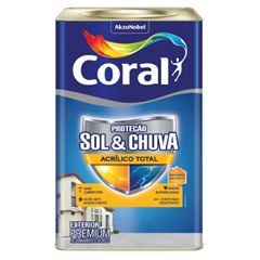 BASE P SOL&CHUVA TOTAL FOSCO 16L CORAL - Ref.5281026