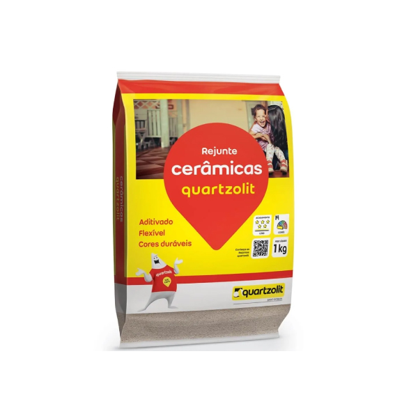 Rejunte Flexível Marrom Café 15 X 1kg Quartzolit - Ref.0107.00049.0015FD