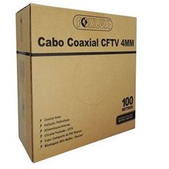 CABO COAXIAL CFTV BIPOLAR 80% 100M FOXLUX