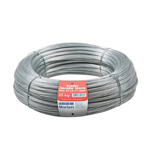 Arame Galvanizado N12 Morlan - Ref.1022