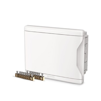 Quadro Distribuicão C/ Barramento Embutir 11 Nema / 16 Din Krona - Ref.1279