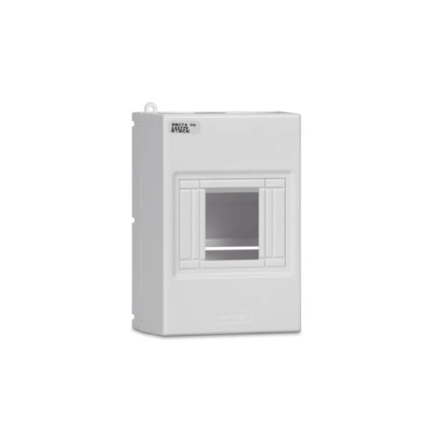 Quadro Distribuicão S/Barramento Sobrepor 4 Din 94x142x70,5mm Steck - Ref.SSCT4