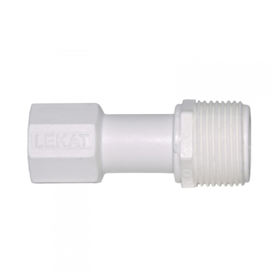 Prolongador Roscavel C/Adaptador 40mm 1/2'' - 3/4'' Lekat - Ref.104-0