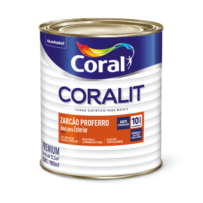 Zarcão 0,9L Proferro Coralit Coral - Ref.5202668
