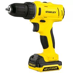 PARAFUSADEIRA / FURADEIRA 3/8” 12V BATERIA BIVOLT STANLEY-Ref.SCD121S1-BR