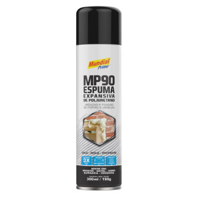 Espuma Expansiva Pu 300ml Mp90 Mundial Prime - Ref.AE05000004
