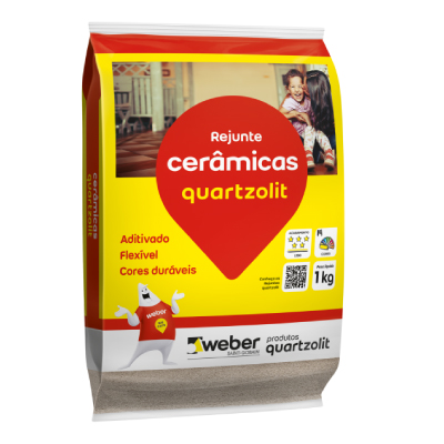 Rejunte Flexível Cinza Artico 15 X 1kg Quartzolit - Ref.0107.00018.0015FD