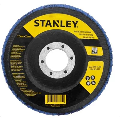 Disco Desbaste Metal 4.1/2x6mmx7/8 Stanley - Ref.STA0413
