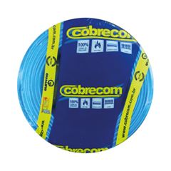 CABO FLEXÍVEL 750V 100M 25MM AZUL COBRECOM