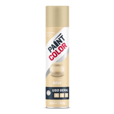 Tinta Spray Geral Bege 350ml Paintcolor - Ref.551.0126/551.0044