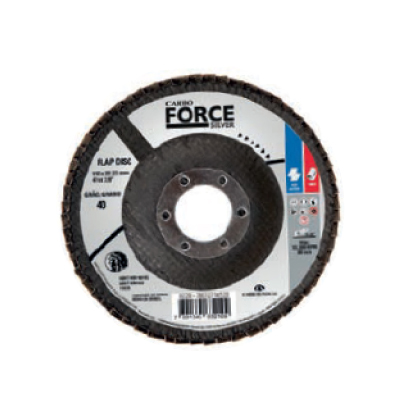 Disco Flap Silver 4.1/2” P-40 Carborundum - Ref.000000078072716520